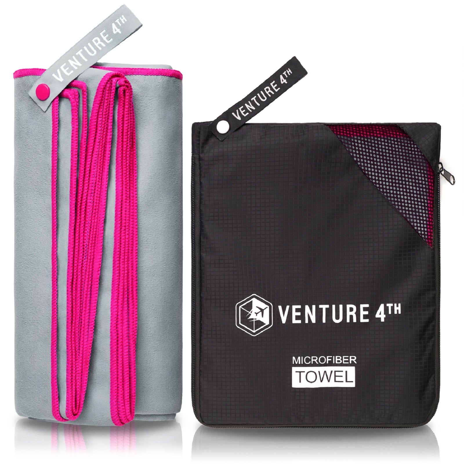 Quick Dry Microfiber Towel – Lightweight Travel & Gym Towel for College