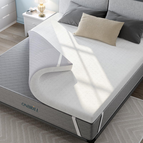 4 Inch Mattress Topper for Dorm Beds – Wake Up Refreshed & Ready to Crush College