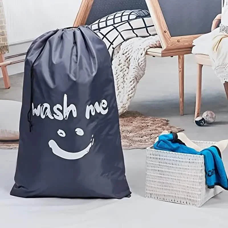 2-Pack: Wash Me Dorm Laundry Bags for Athletes