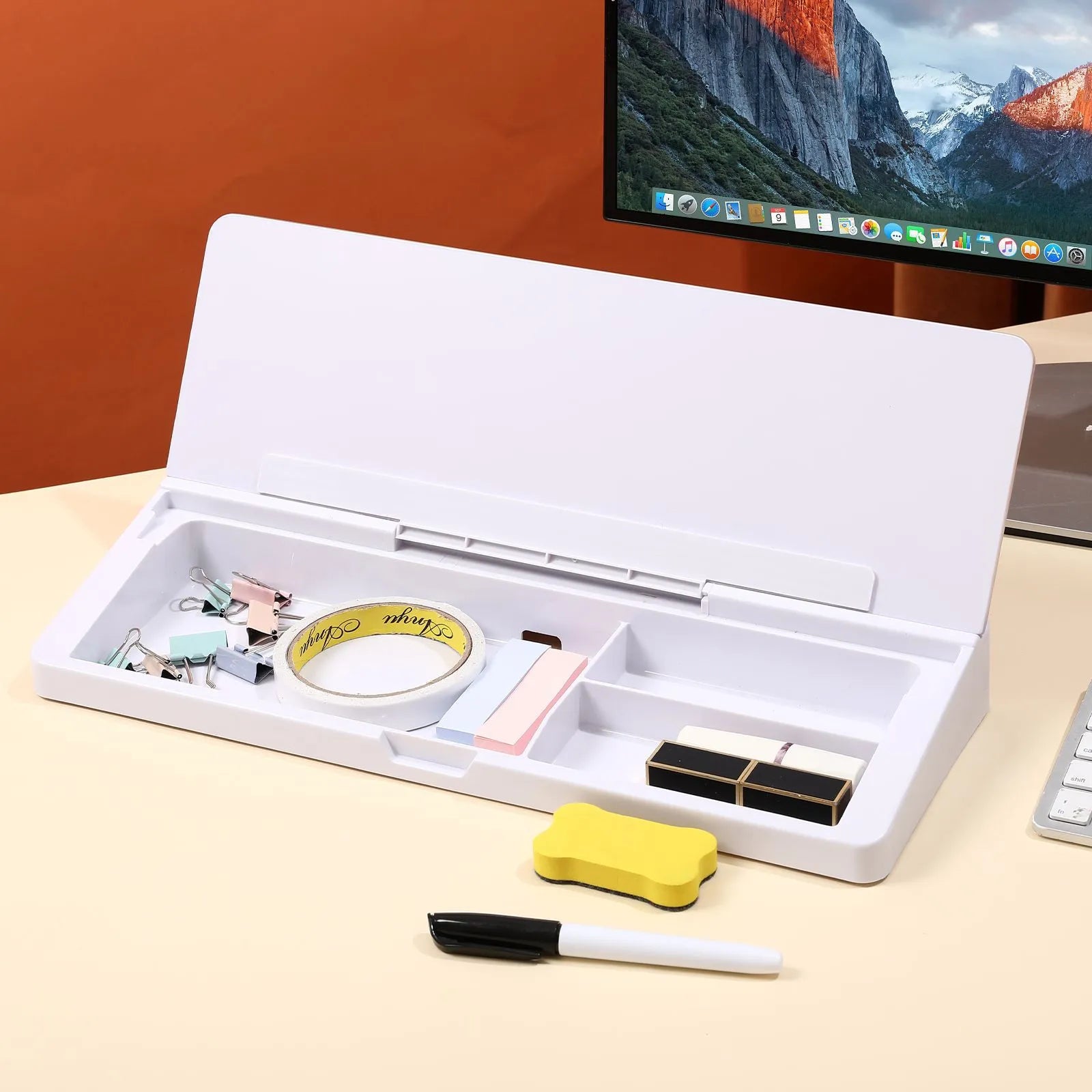 Think, Plan, Erase, Repeat — The Dorm Desk Whiteboard That Does More