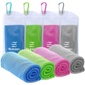 Cooling Towels for College Students – 4-Pack for Gym, Outdoor & Campus Life