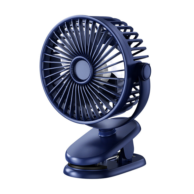 Clip-On Mini Desk Fan for Dorm Rooms