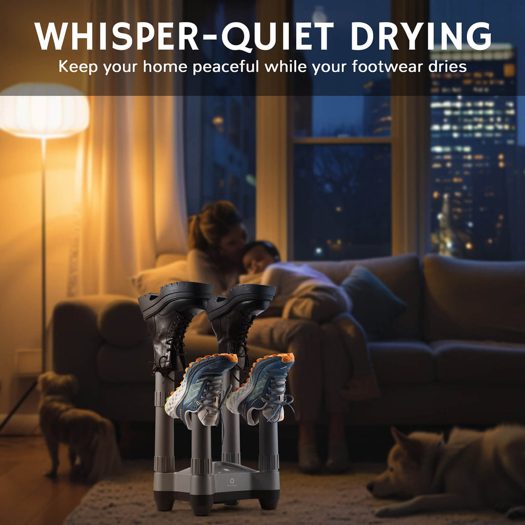 Shoe & Boot Dryer with Ozone Deodorizer — For the Busy Athlete