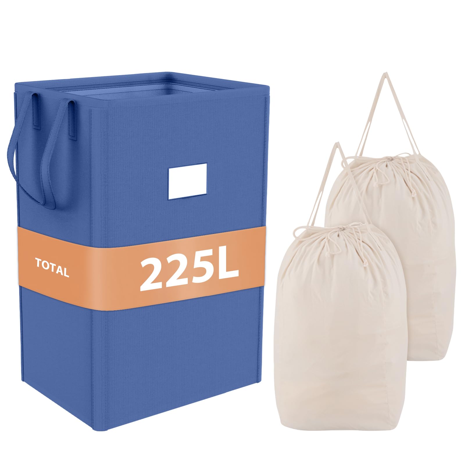Giant 225L Collapsible Laundry Hamper – Dorm Ready