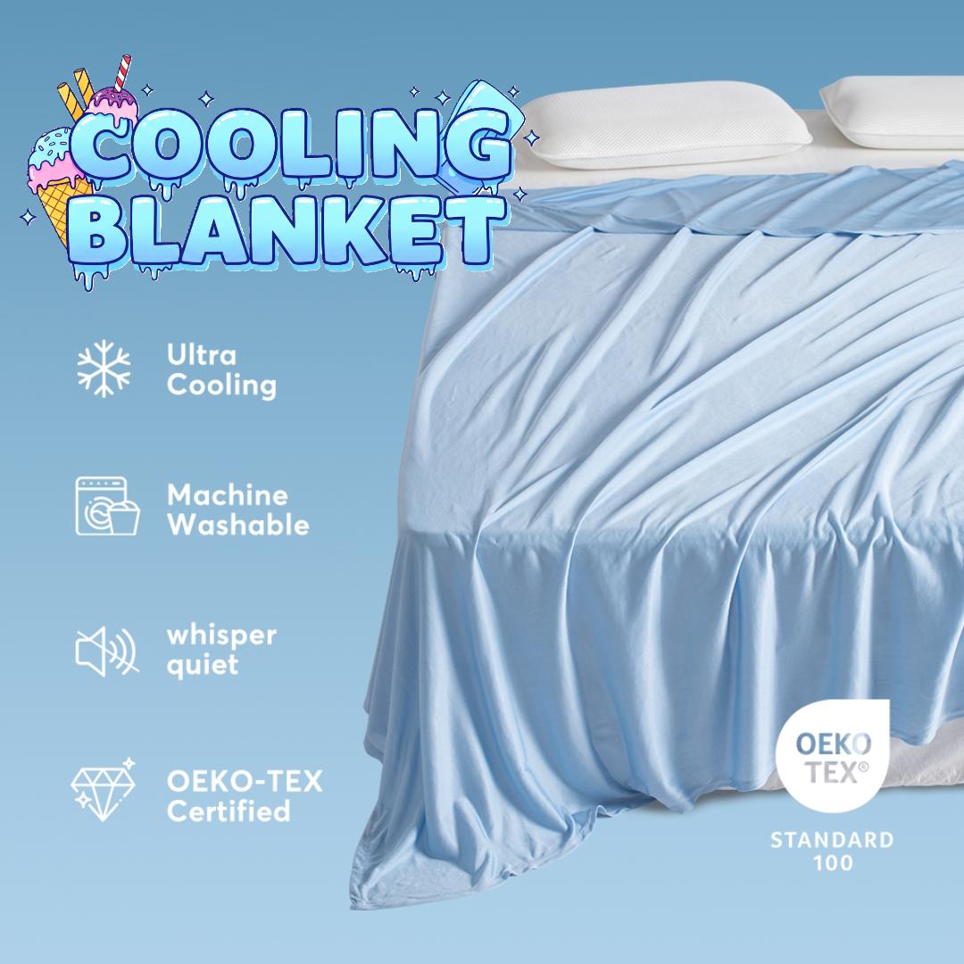 Ultra Soft Cooling Blanket – Breathable & Lightweight for Dorm Beds