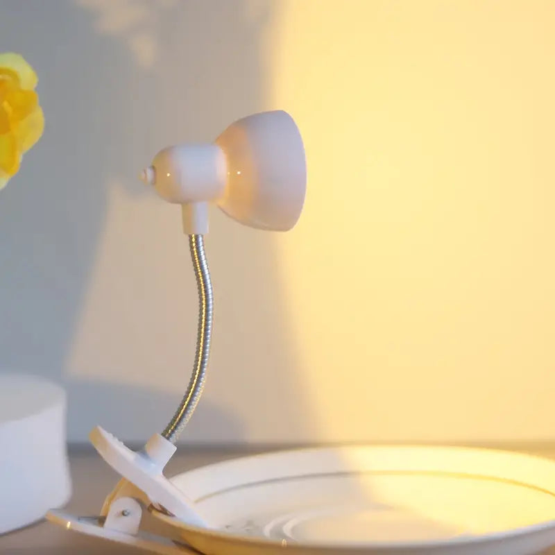 Mini Book Lamp: Eye Protection, Warm Light Clip Lamp