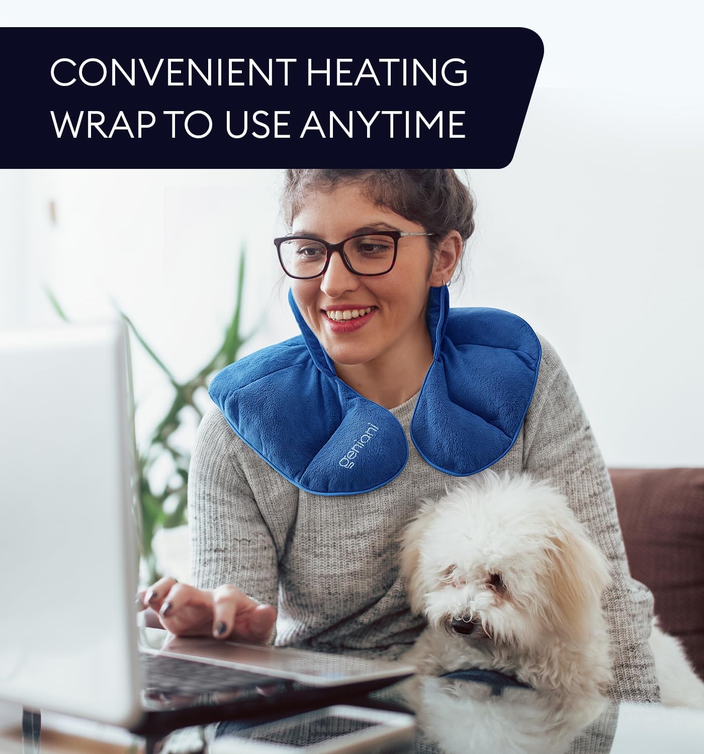 Recovery Heating Wrap for Student Athletes — Cordless Neck & Shoulder Relief