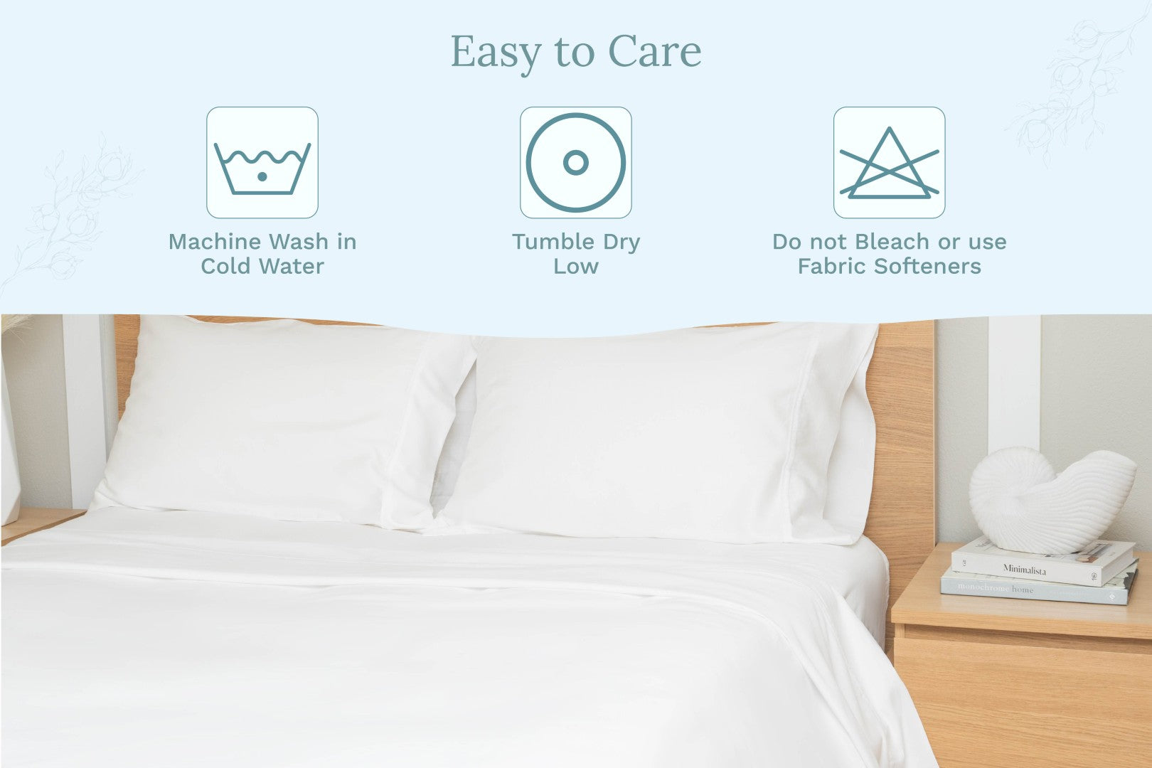 Organic Sateen Sheet Set – 100% GOTS Certified Cotton | Dorm Ready
