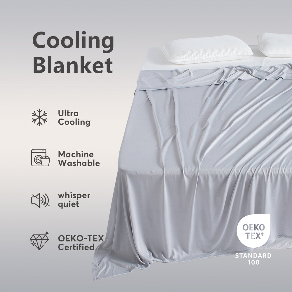 Ultra Soft Cooling Blanket – Breathable & Lightweight for Dorm Beds