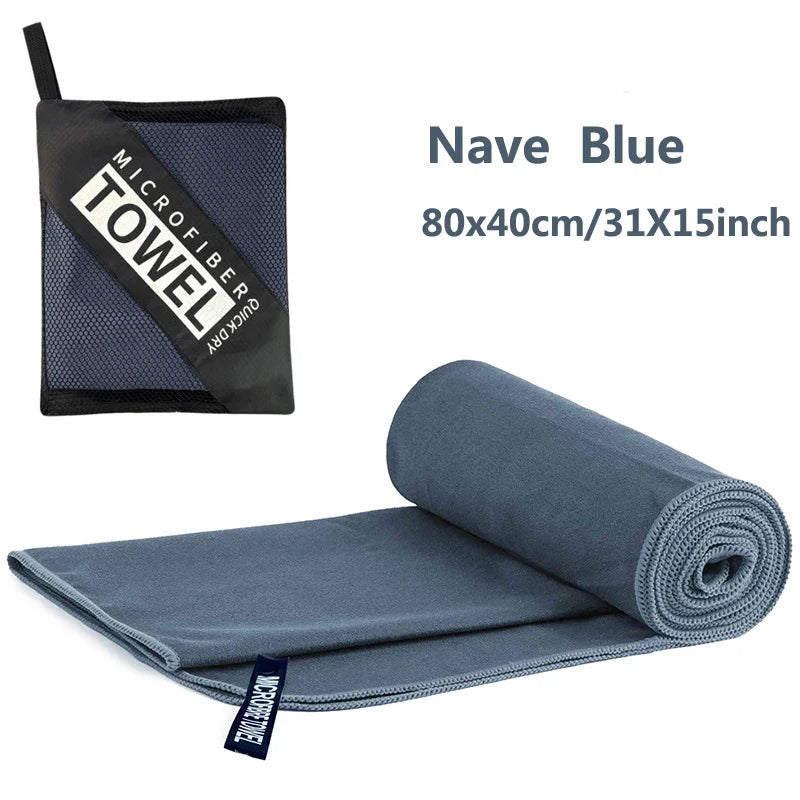 Quick-Dry Microfiber Towel – Compact Gym & Dorm Towel for College Students