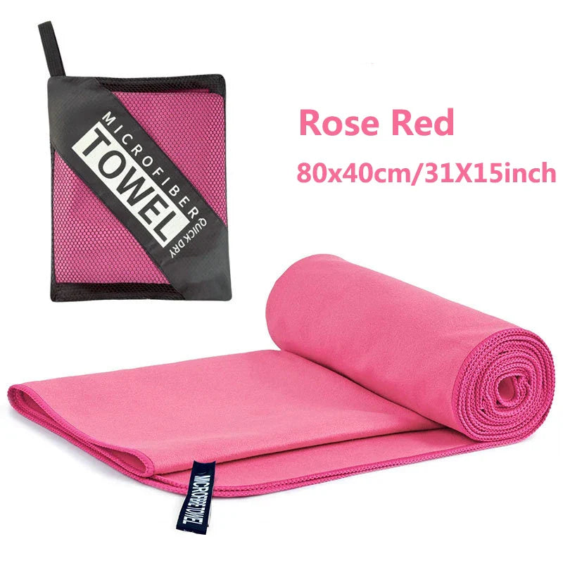 Quick-Dry Microfiber Towel – Compact Gym & Dorm Towel for College Students