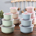 Bento Meal Prep Containers for Dorm Life — Set of 3, Microwaveable