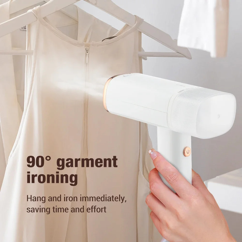 Compact Folding Steam Iron for Dorm Rooms