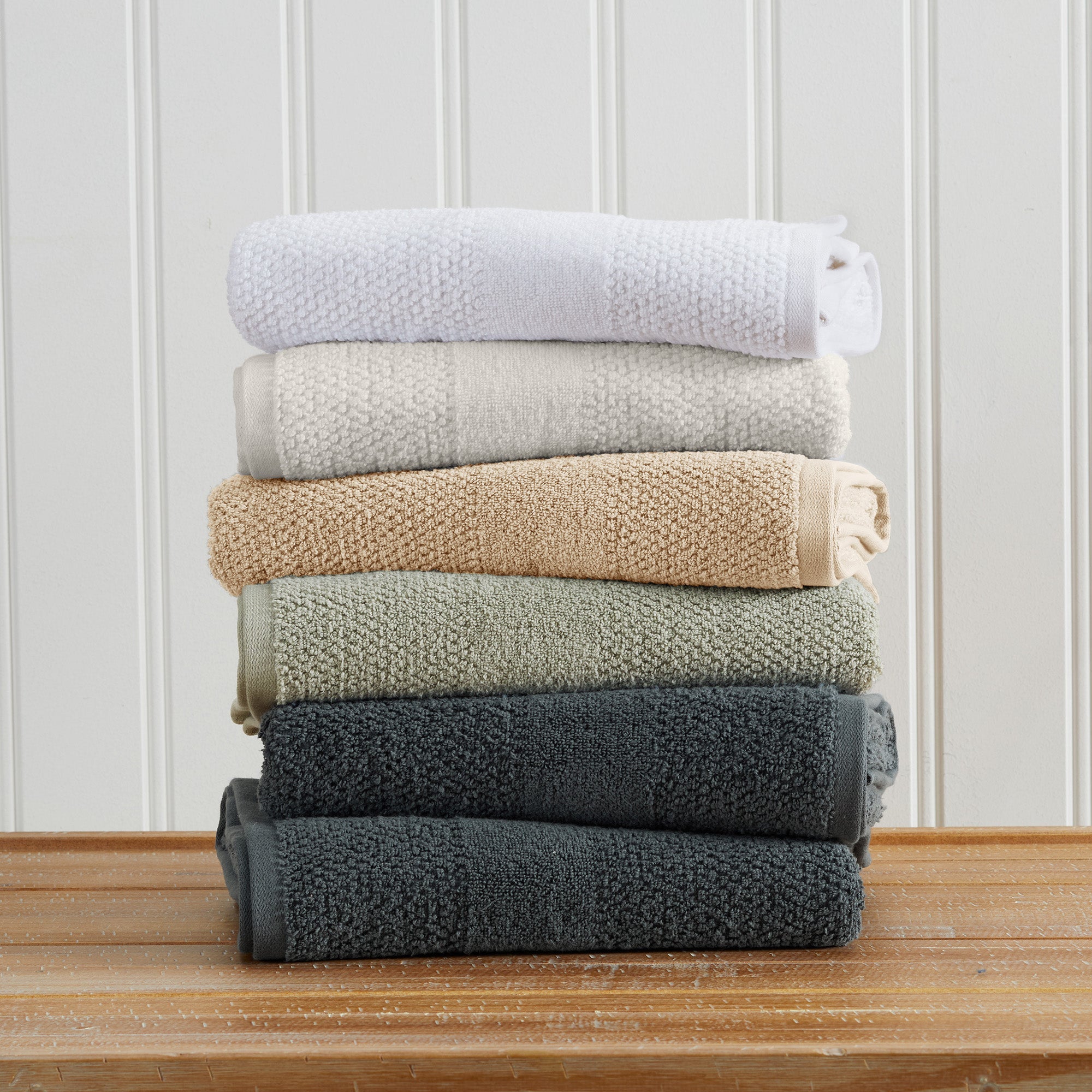 Cotton Woven Bath Towel Set