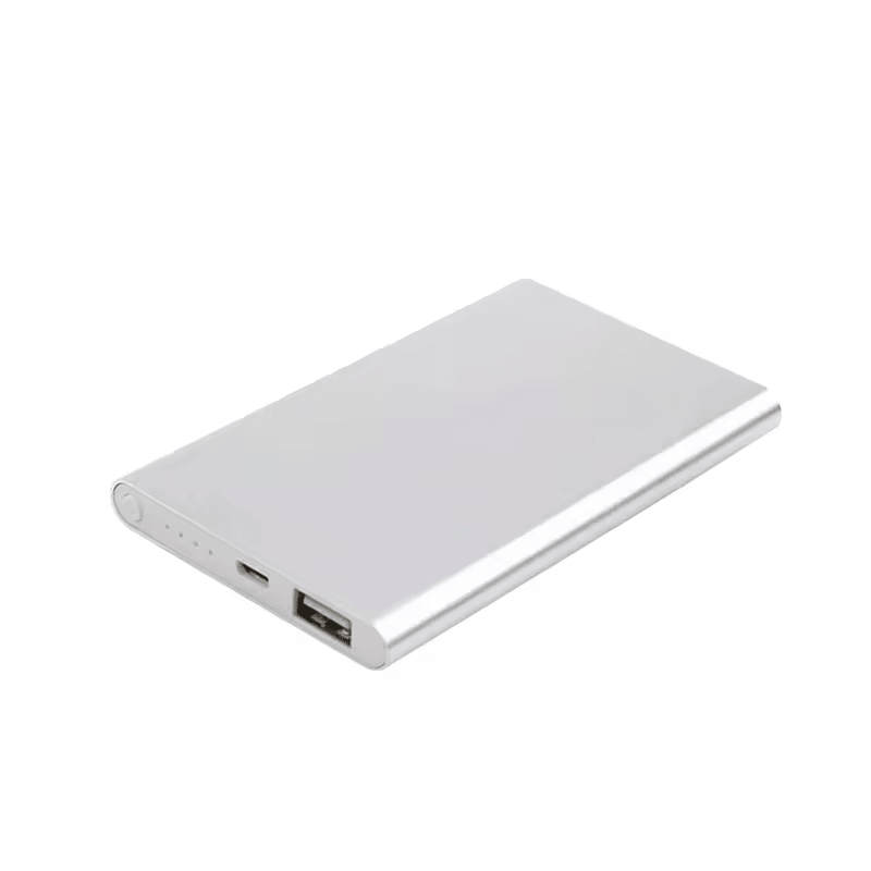 Ultra-Thin 5000mAh Portable Power Bank for College Life — Slim, Light & Always Ready