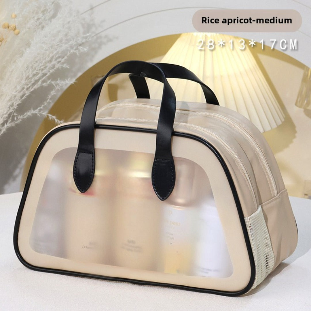 Dorm Shower Caddy Bag — Waterproof Wet & Dry Separation Toiletry Organizer