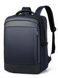 College Commuter Backpack – Waterproof, Anti-Theft & USB Charging | Dark Blue, Grey, Black