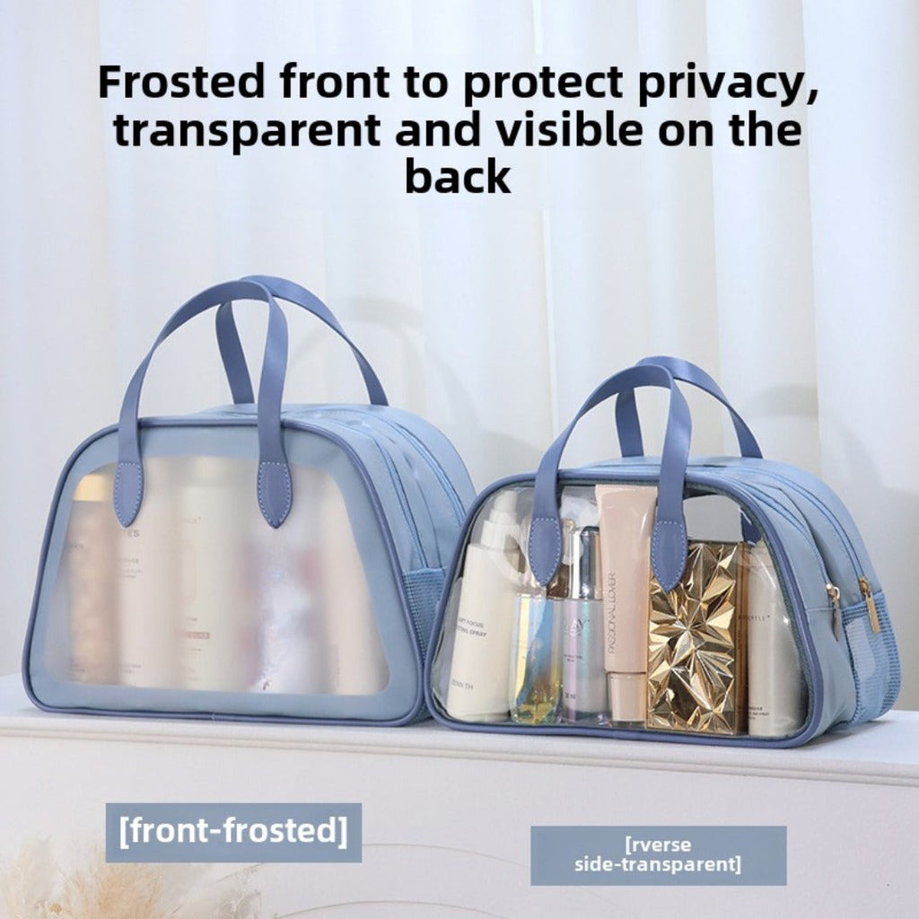 Dorm Shower Caddy Bag — Waterproof Wet & Dry Separation Toiletry Organizer