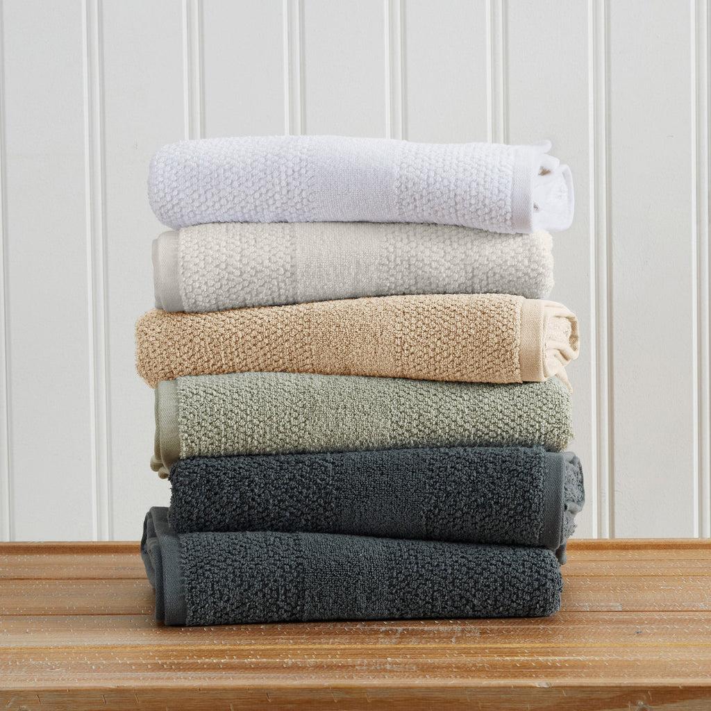 Cotton Woven Bath Towel Set