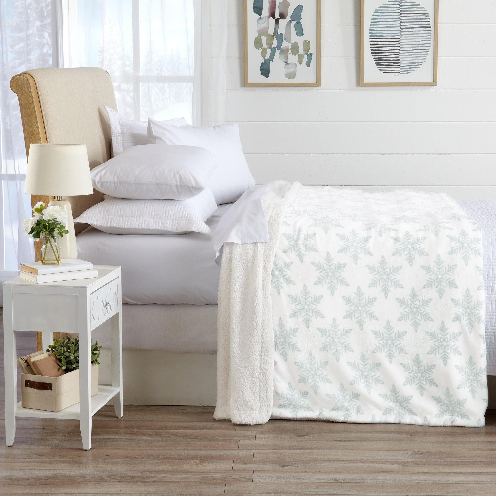 Velvet Plush Sherpa Blanket
