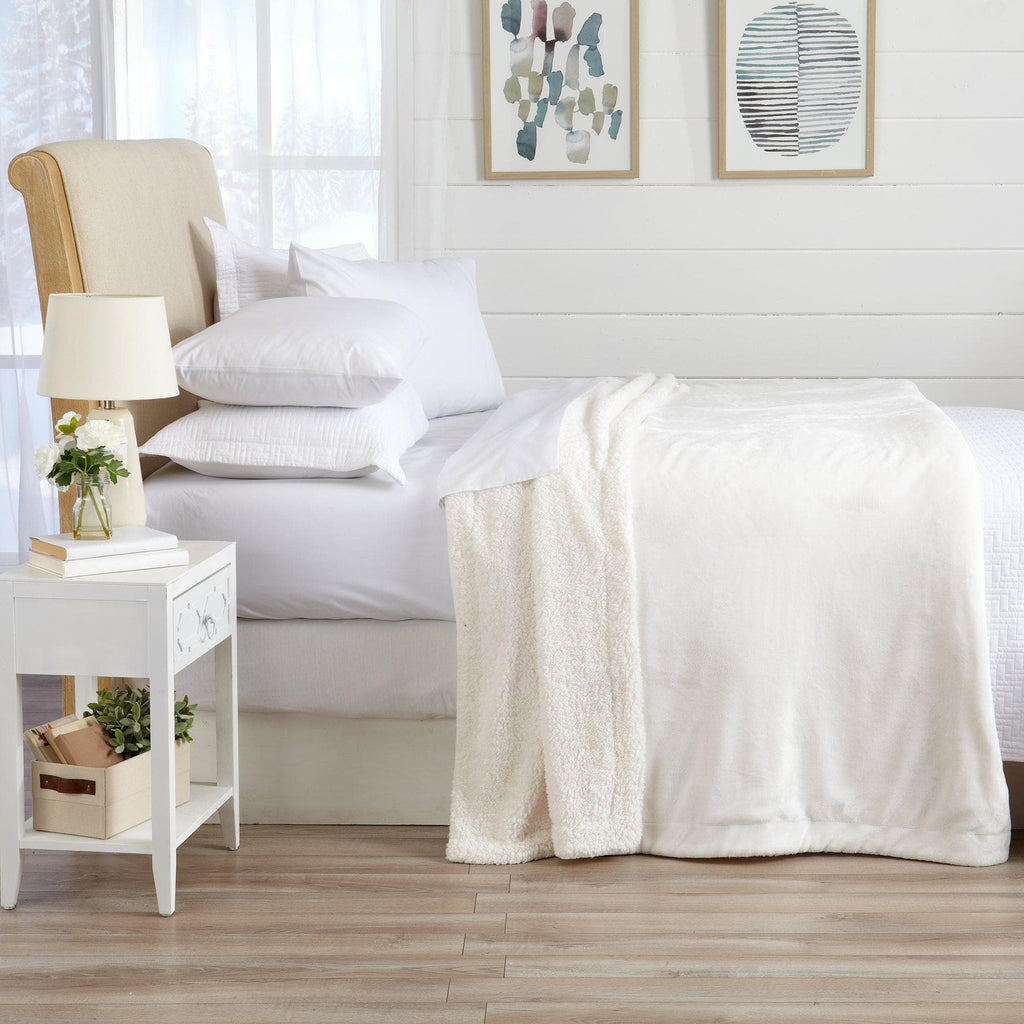 Velvet Plush Sherpa Blanket