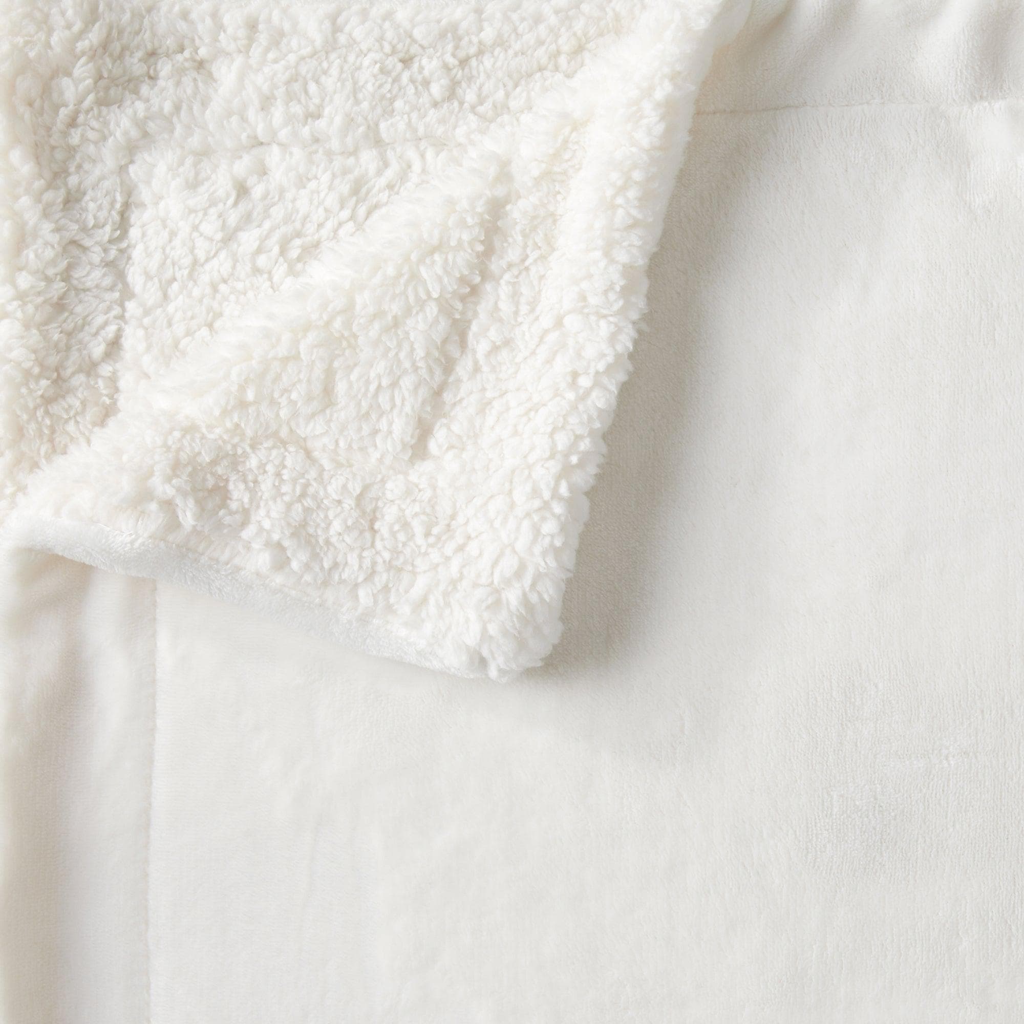 Velvet Plush Sherpa Blanket