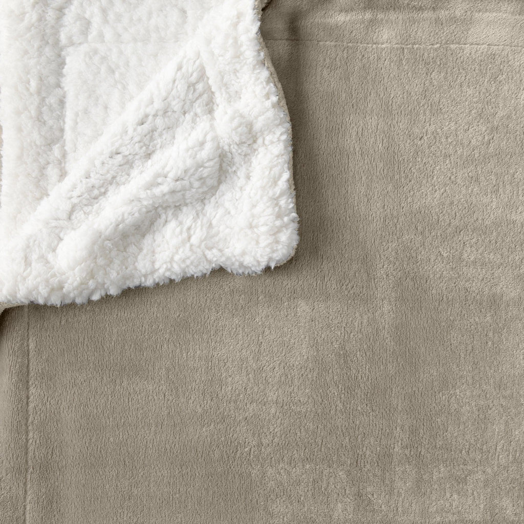 Velvet Plush Sherpa Blanket