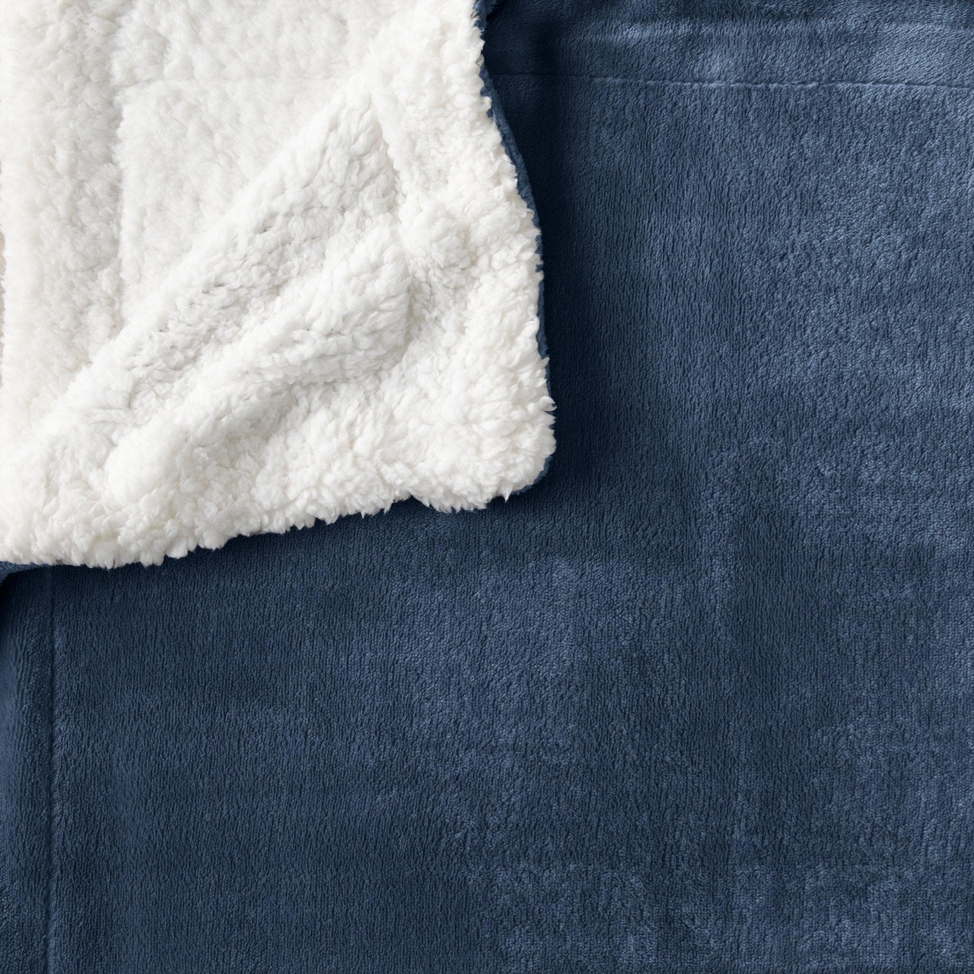 Velvet Plush Sherpa Blanket
