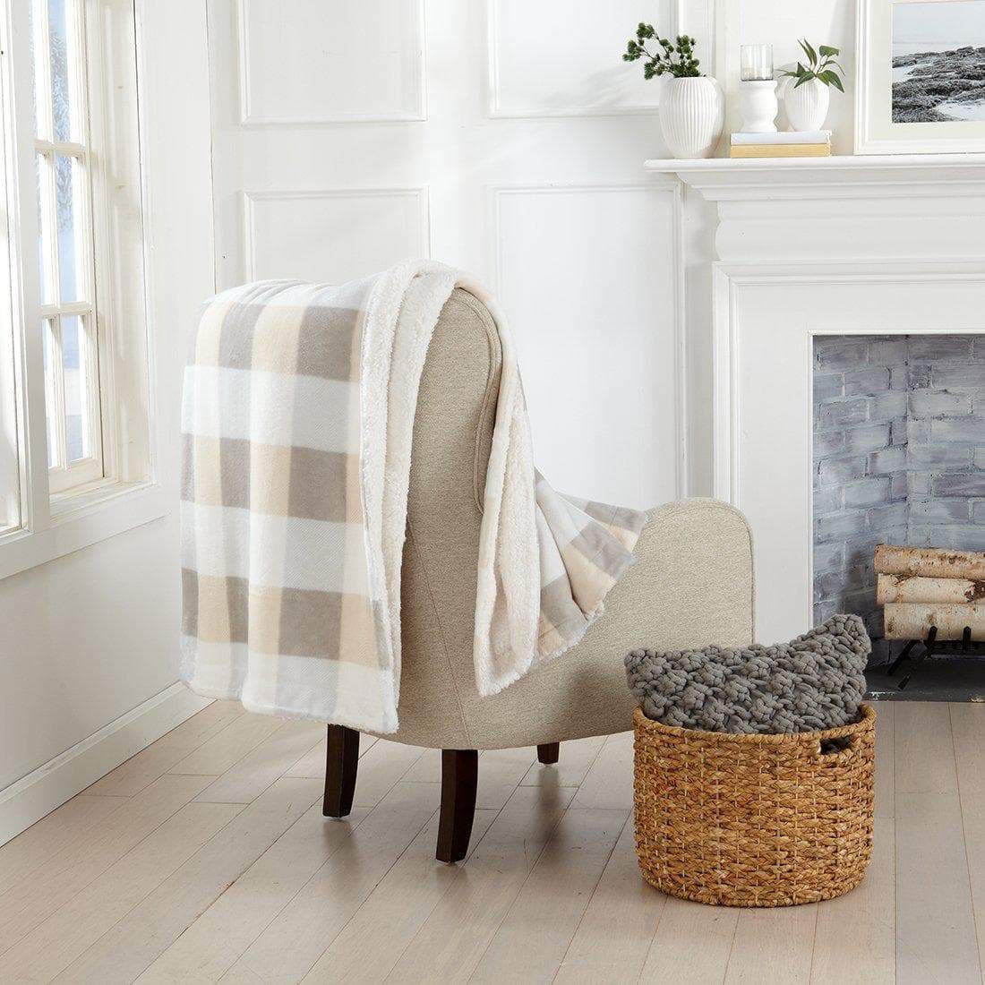 Velvet Plush Sherpa Blanket