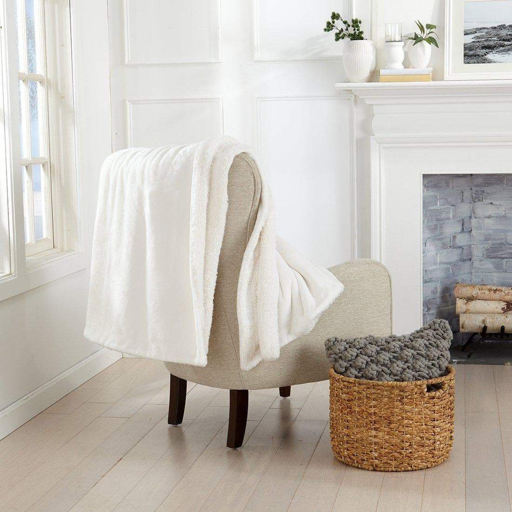 Velvet Plush Sherpa Blanket
