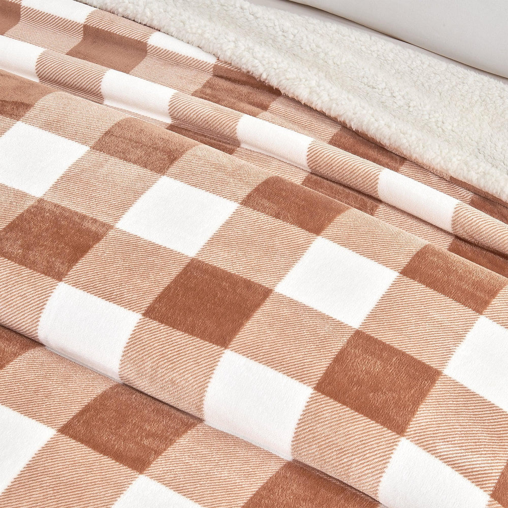 Velvet Plush Sherpa Blanket