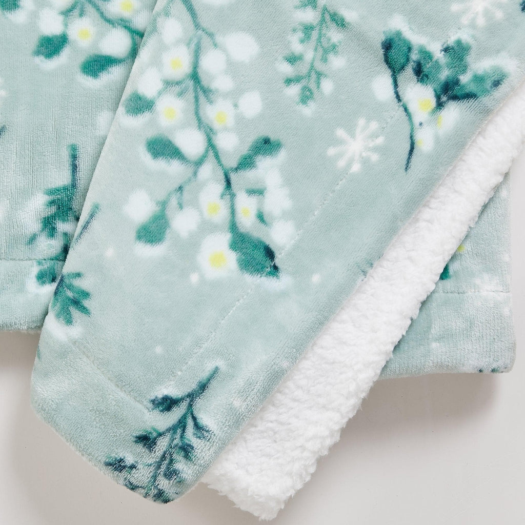 Velvet Plush Sherpa Blanket