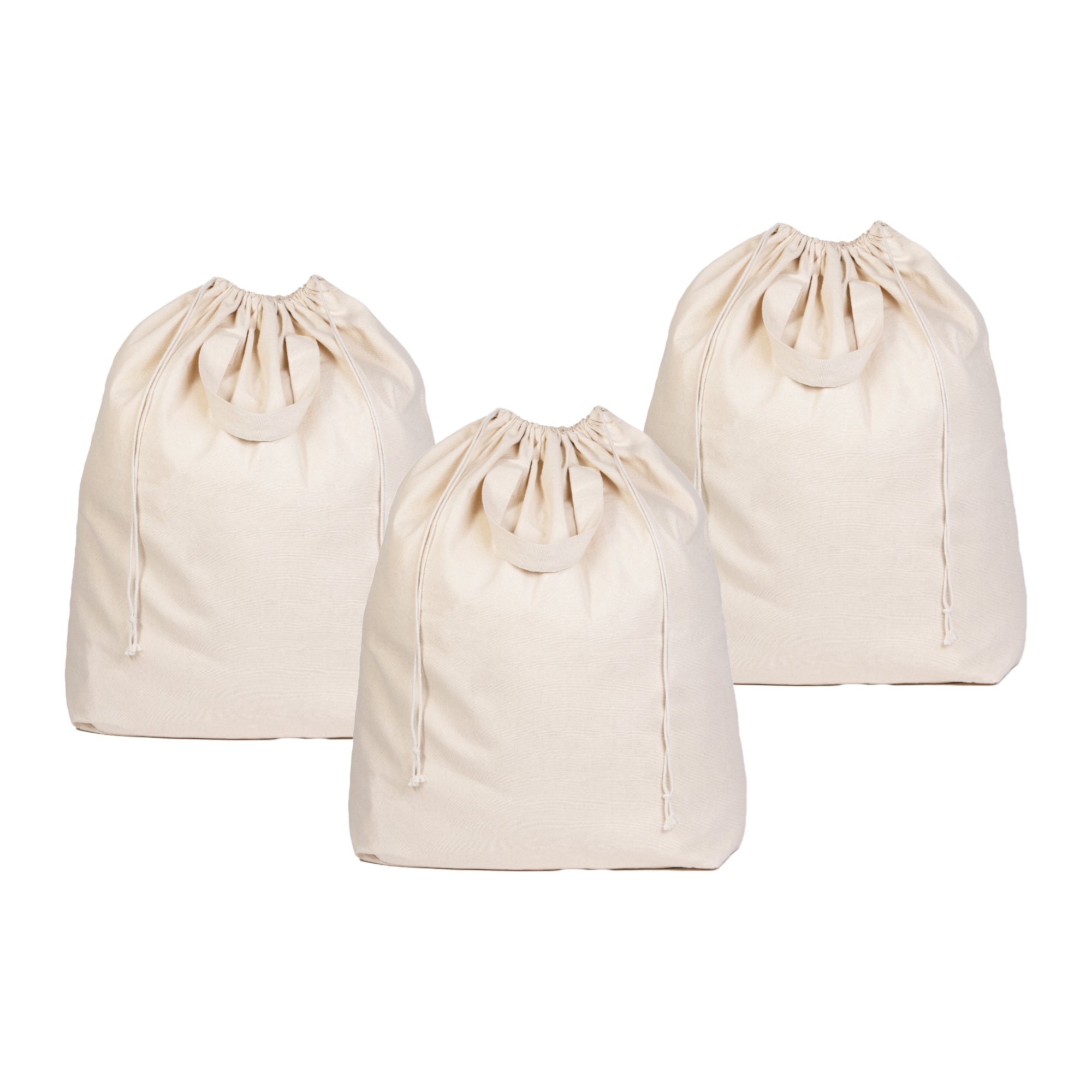 Canvas Laundry Bag for Dorm – Heavy Duty & Washable
