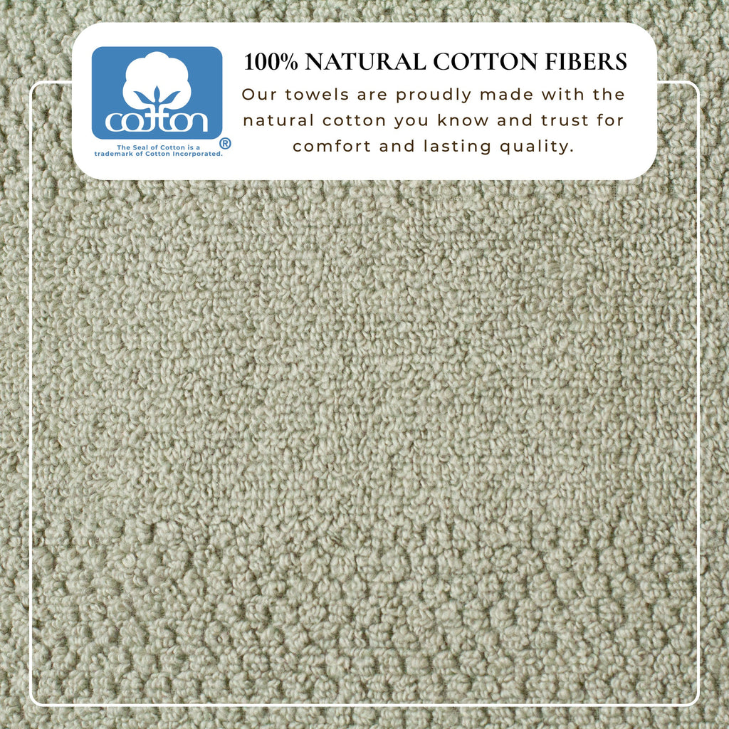 Cotton Woven Bath Towel Set
