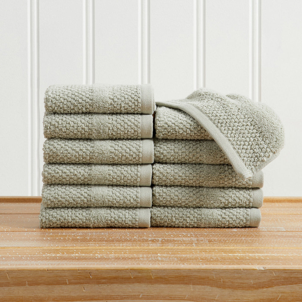 Cotton Woven Bath Towel Set