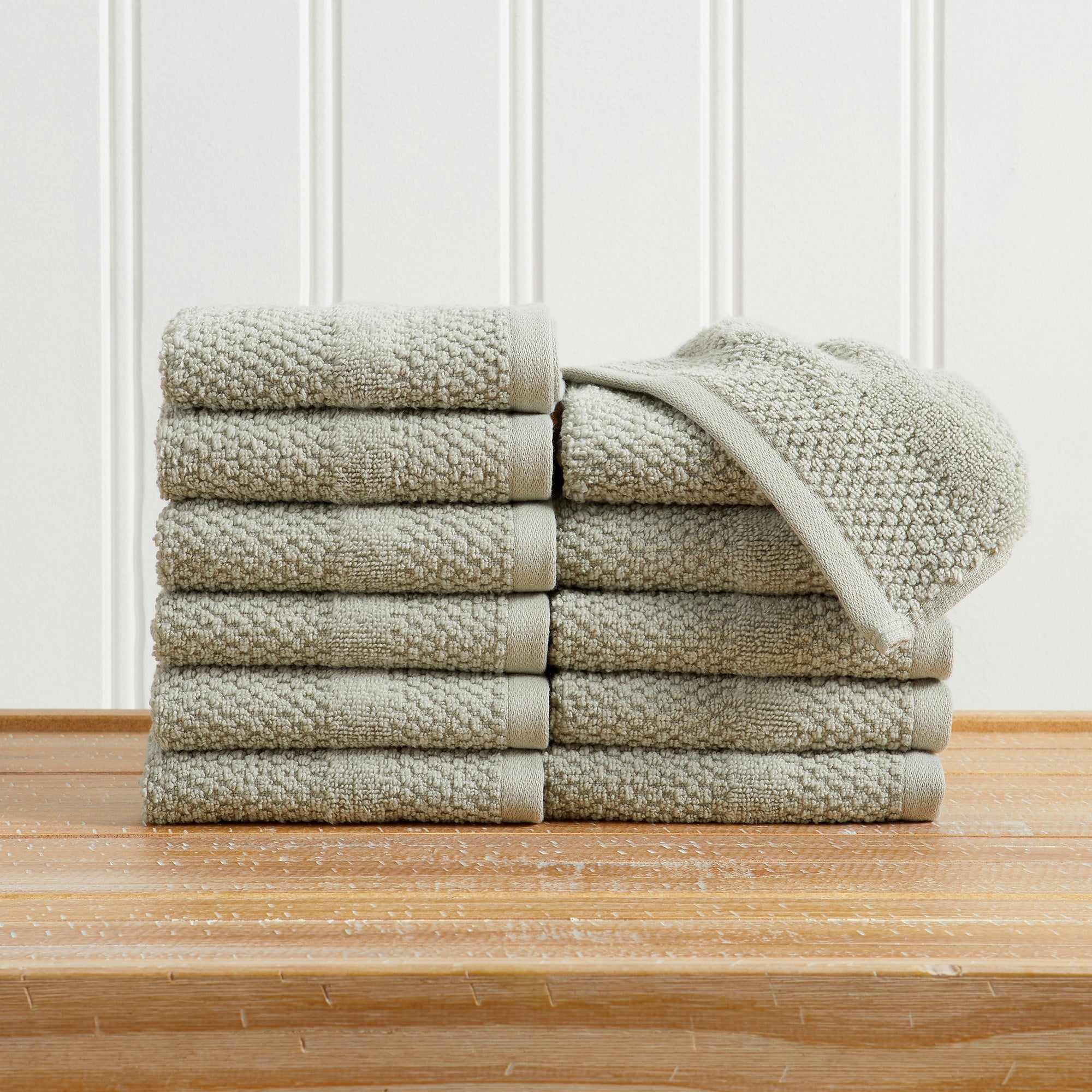 Cotton Woven Bath Towel Set