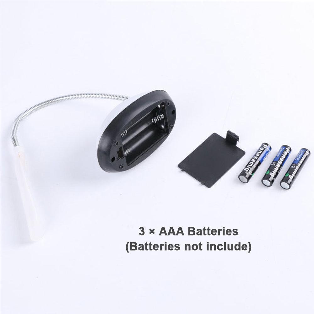 LED Desk Lamp with Adjustable Brightness & Flexible Neck