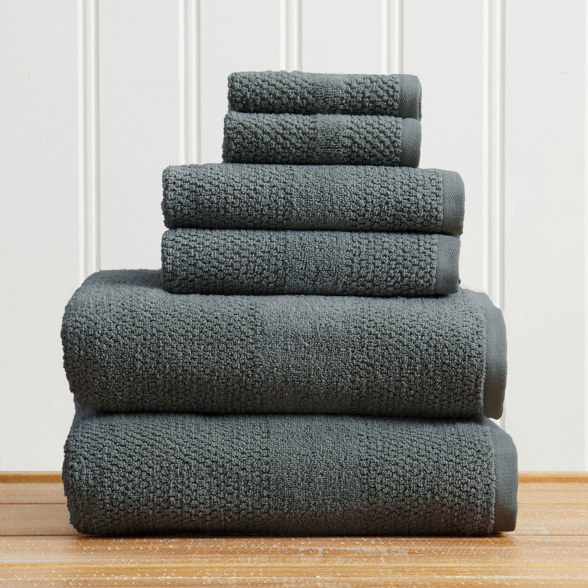 Cotton Woven Bath Towel Set