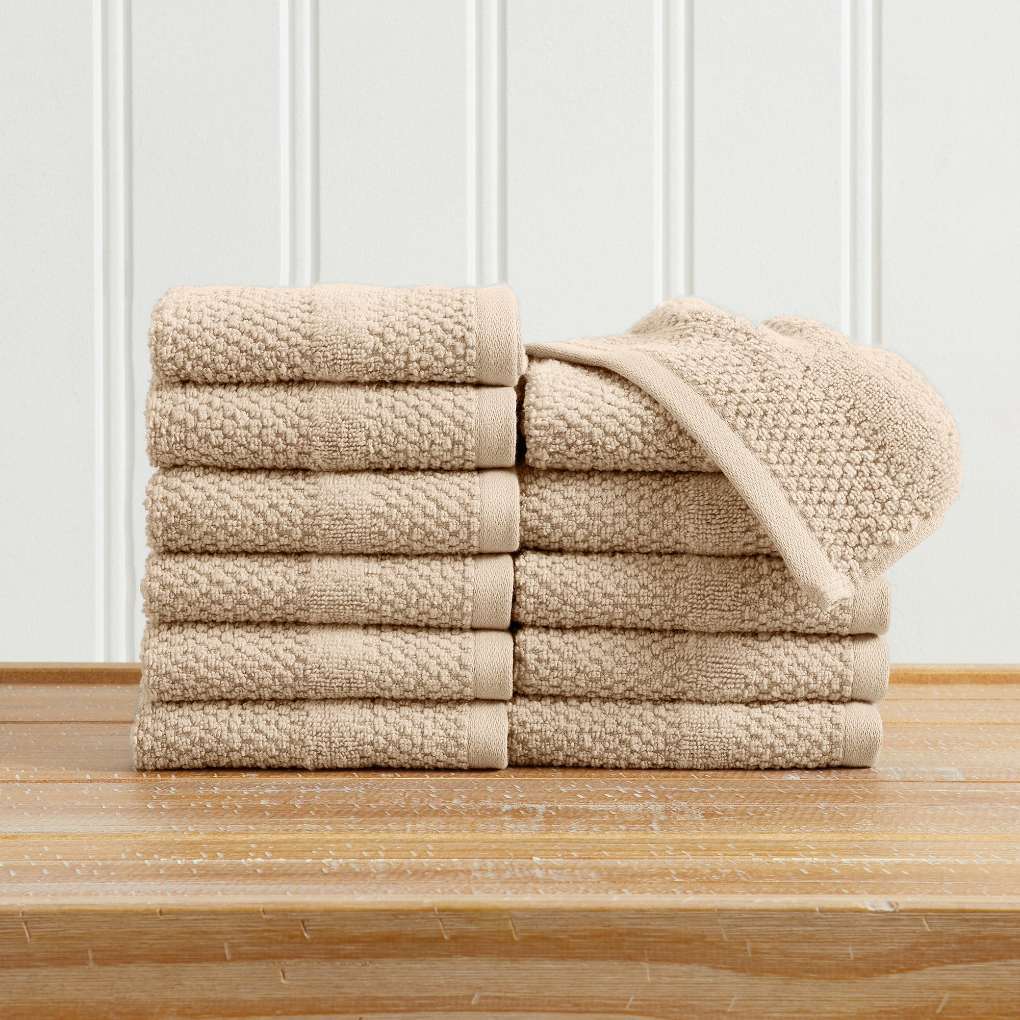 Cotton Woven Bath Towel Set