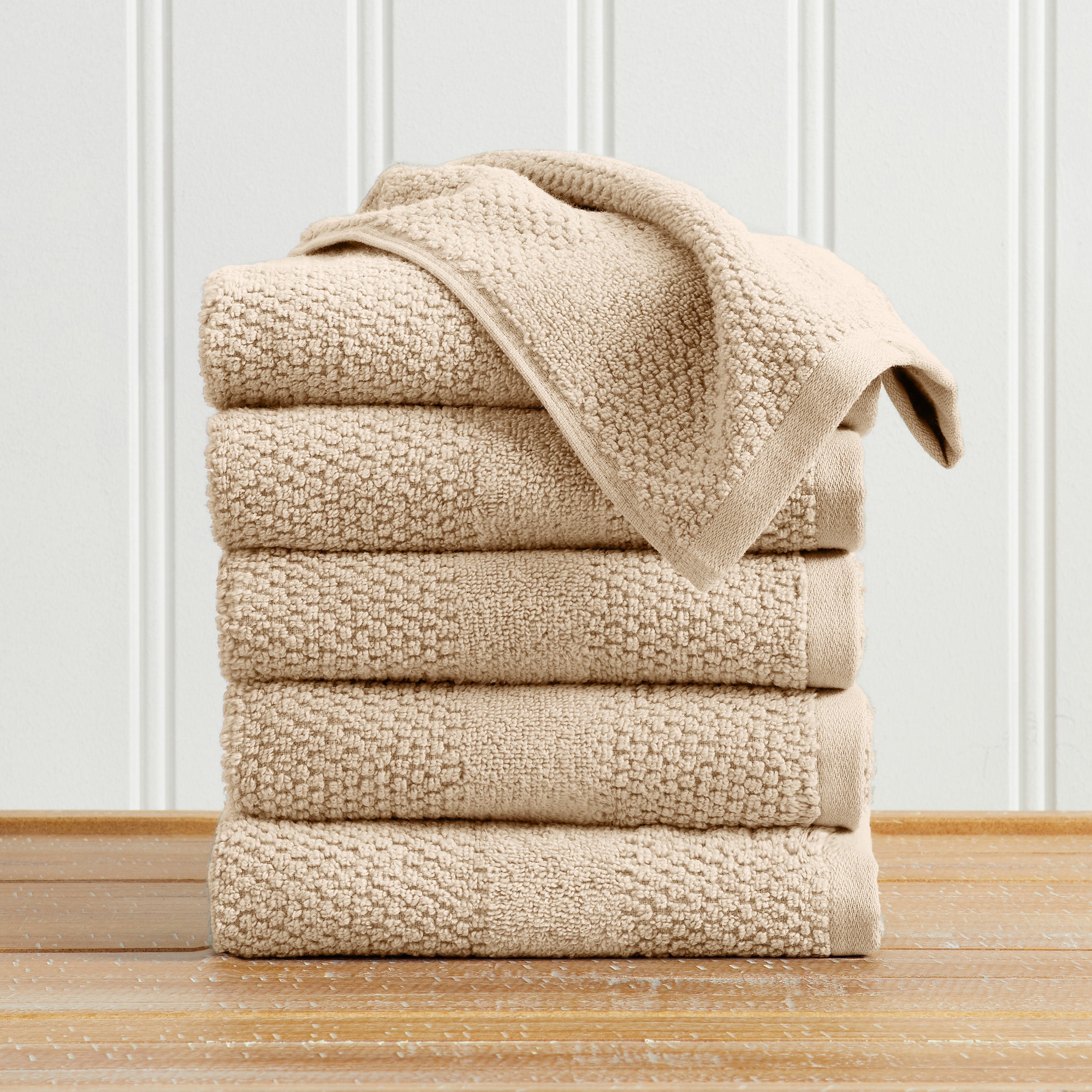 Cotton Woven Bath Towel Set