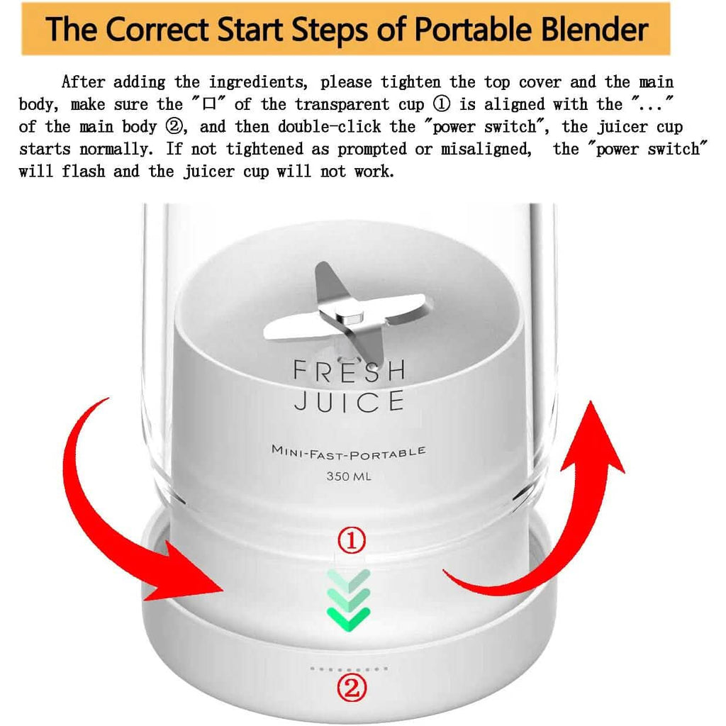 Portable Electric Blender Bottle — Fuel Your Performance Anywhere