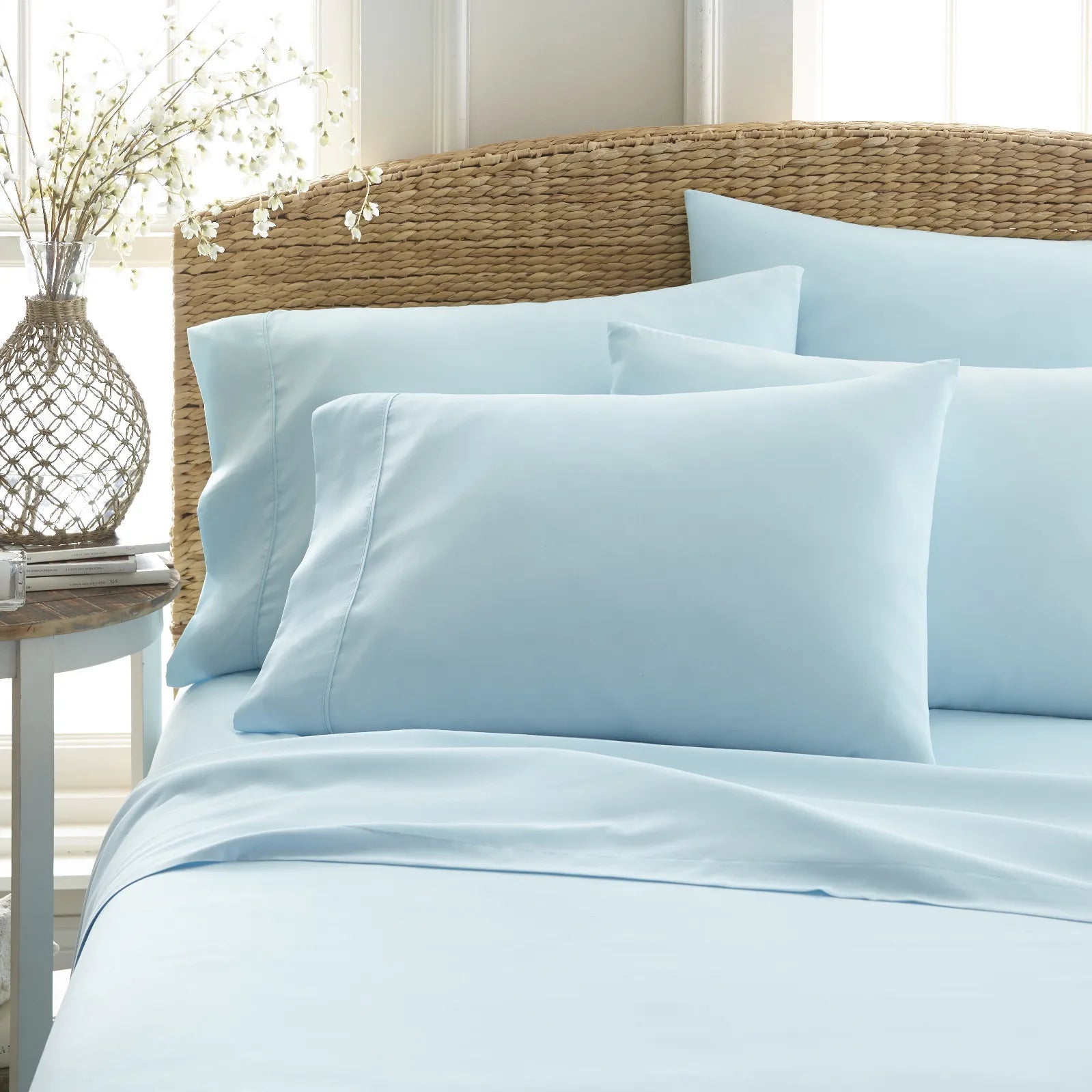 Twin XL Microfiber Sheet Set for Dorm Beds — 3-Piece, Wrinkle-Free