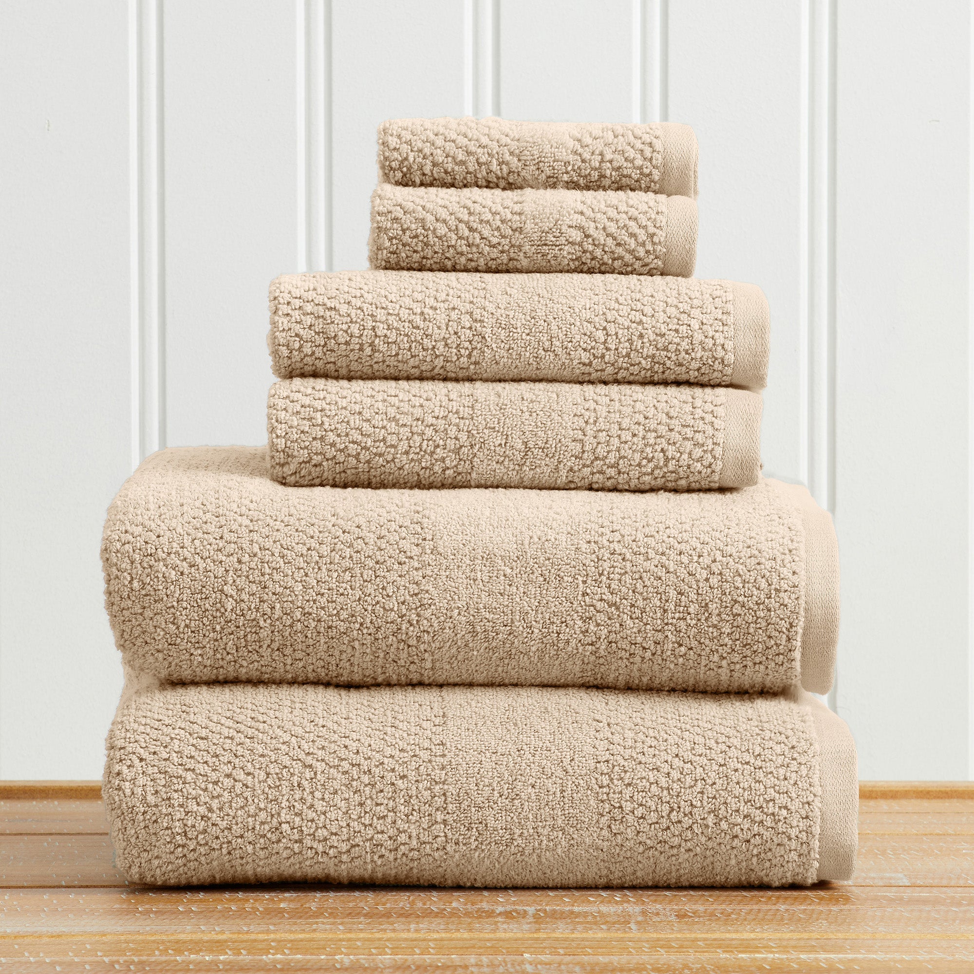 Cotton Woven Bath Towel Set
