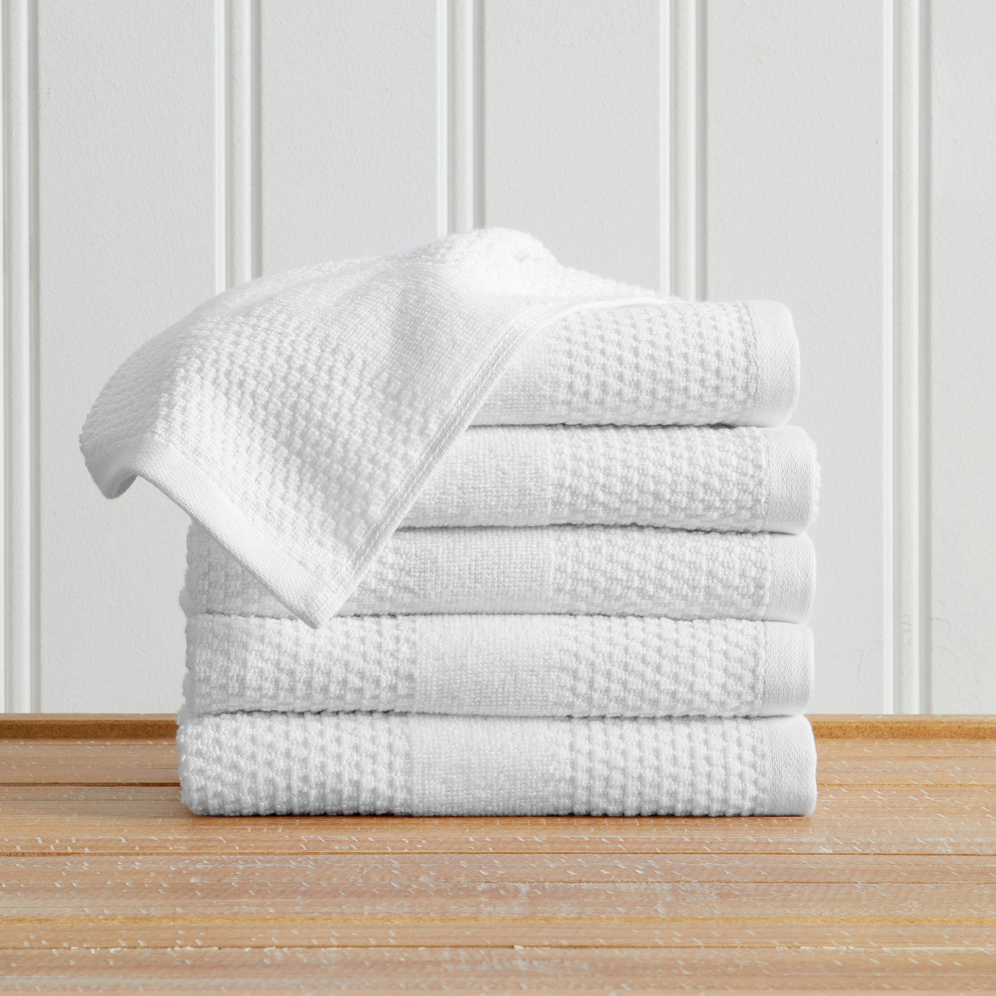 Cotton Woven Bath Towel Set