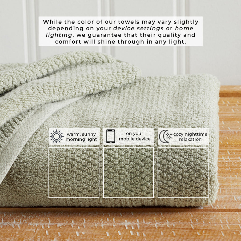 Cotton Woven Bath Towel Set