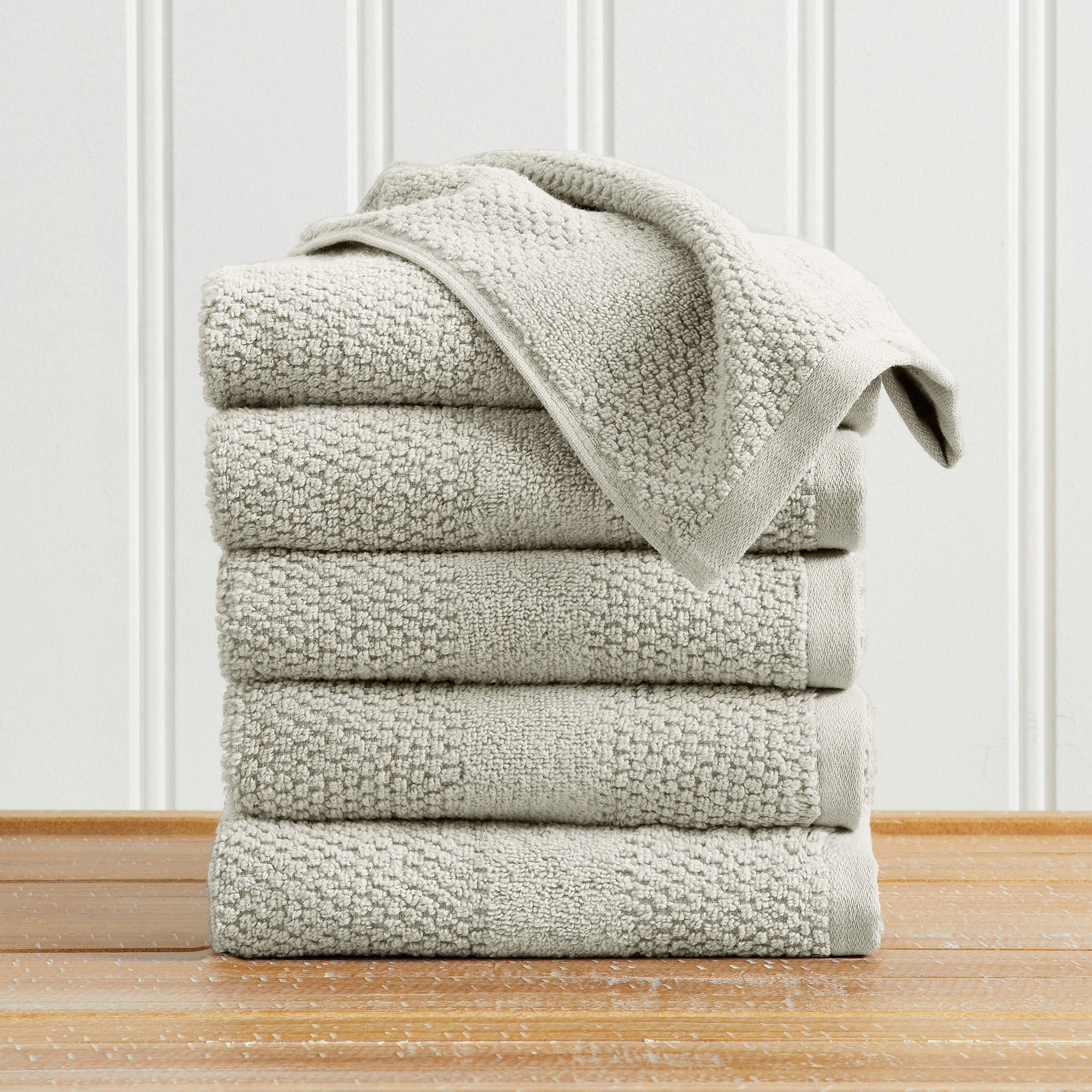 Cotton Woven Bath Towel Set